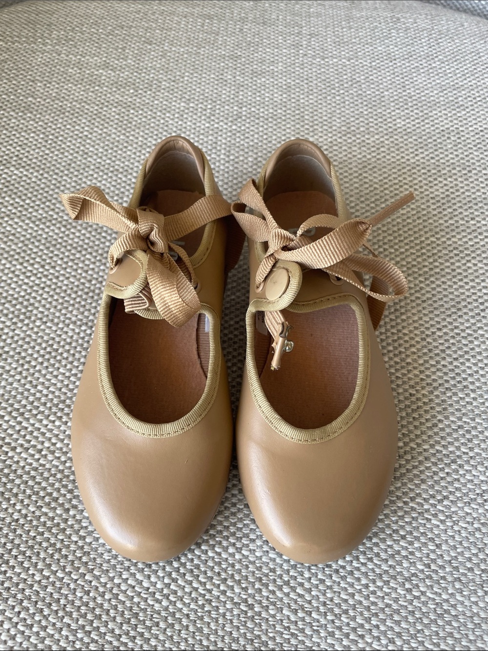 Bloch Nude Tap Heel Shoes